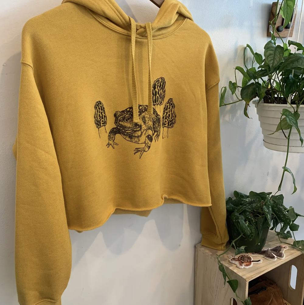 Toad Crop Sweatshirt — NATURE WALK